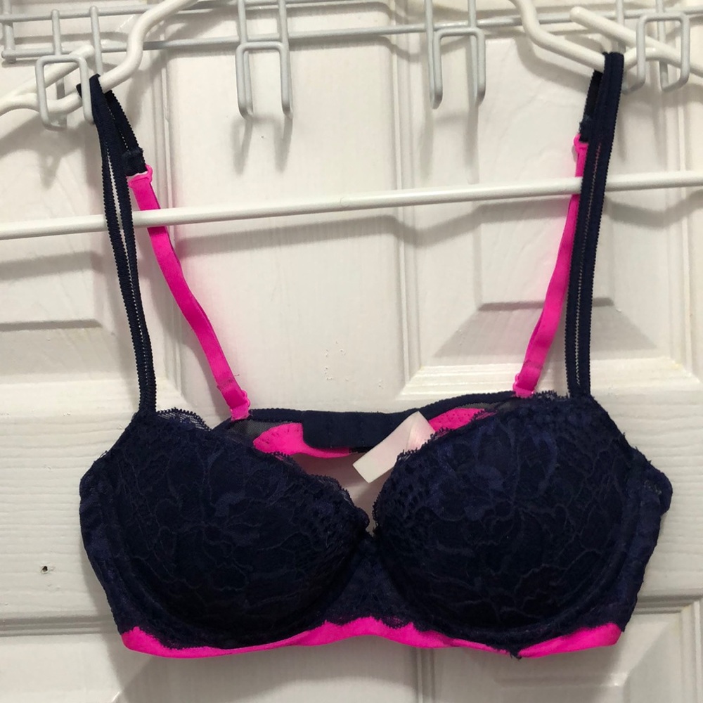 Lace push-up bra